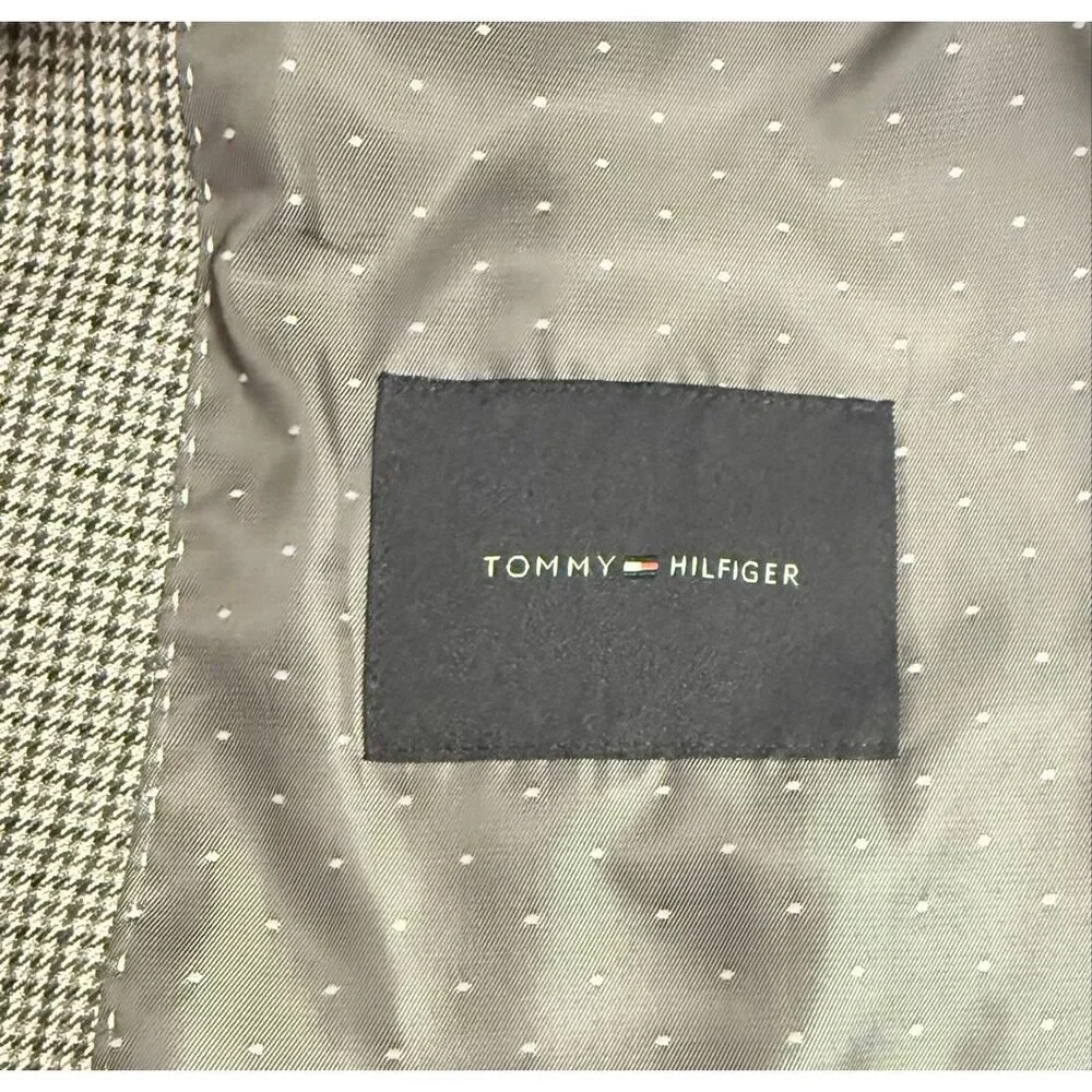 Tommy Hilfiger Micro Houndstooth 2-Button Sport Coat 42R